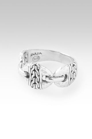Choose Joy Ring™ in Chainlink - Statement - only found at SARDA™