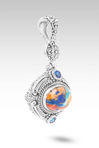 Choose The One and Only Pendant™ in Lapis Turquoise Spiny Oyster & Sheer Luck™ Mystic Topaz - Multi Stone - only found at SARDA™