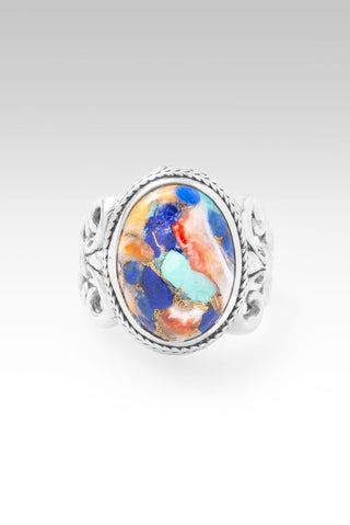 Choose The One and Only Ring II™ in Lapis Turquoise Spiny Oyster - Dinner - only found at SARDA™