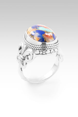 Choose The One and Only Ring II™ in Lapis Turquoise Spiny Oyster - Dinner - only found at SARDA™