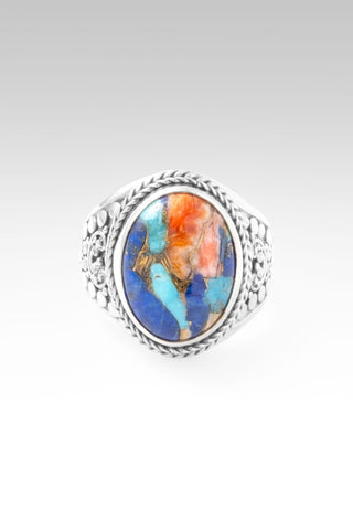 Choose The One and Only Ring™ in Lapis Turquoise Spiny Oyster - Statement - only found at SARDA™