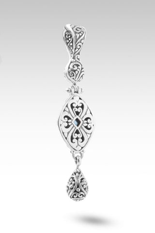 Choose to Praise Pendant™ in London Blue Topaz - Single Stone - only found at SARDA™