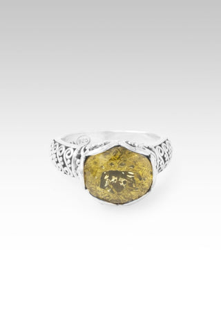 Cleanse My Doubts Ring™ in Olive Quartz - Dinner - only found at SARDA™