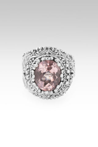 Comfort Through Troubles Ring™ in Always True Rose™ Mystic Quartz - Statement - only found at SARDA™