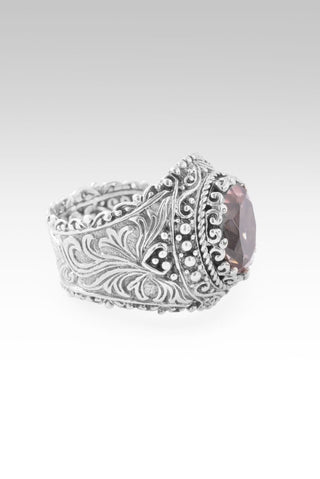 Comfort Through Troubles Ring™ in Always True Rose™ Mystic Quartz - Statement - only found at SARDA™