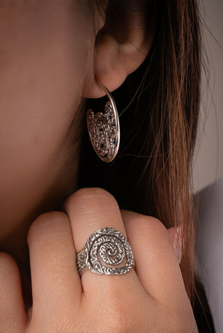 Constant Blessings Earrings™ in Tree of Life - Hoops - only found at SARDA™