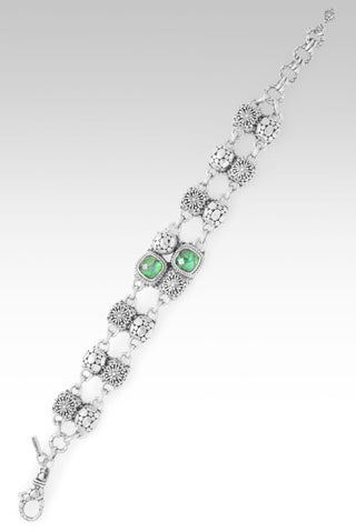 Constant Companion Bracelet™ in Emerald Green Abalone - Multi Stone - only found at SARDA™