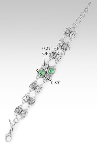 Constant Companion Bracelet™ in Emerald Green Abalone - Multi Stone - only found at SARDA™