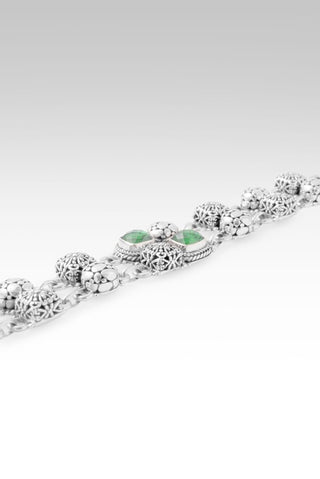 Constant Companion Bracelet™ in Emerald Green Abalone - Multi Stone - only found at SARDA™