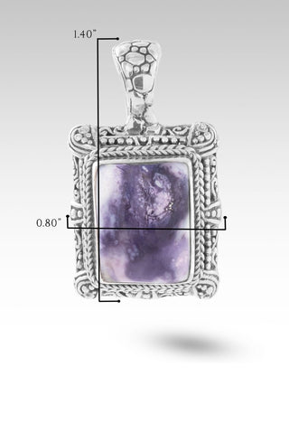 Creation Sings Pendant II™ in Tiffany Stone - Single Stone - only found at SARDA™