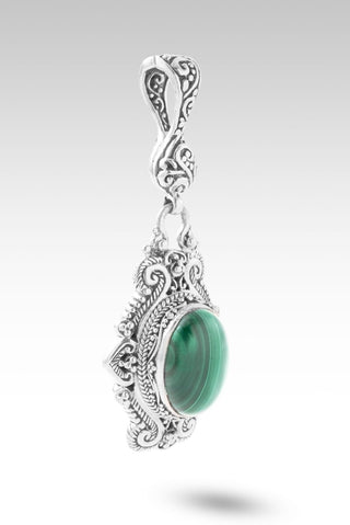 Creation’s Call Pendant™ in Malachite - Single Stone - only found at SARDA™