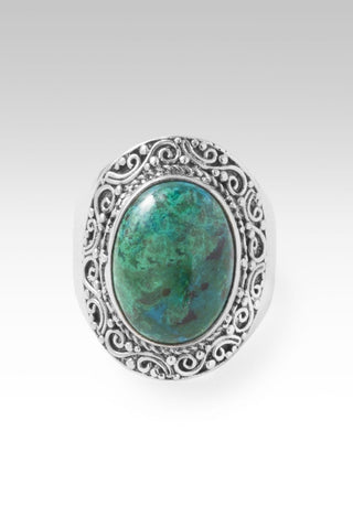 Creation’s Call Ring™ in Chrysocolla - Statement - only found at SARDA™