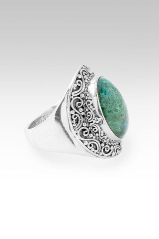 Creation’s Call Ring™ in Chrysocolla - Statement - only found at SARDA™