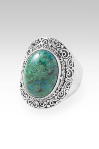 Creation’s Call Ring™ in Chrysocolla - Statement - only found at SARDA™