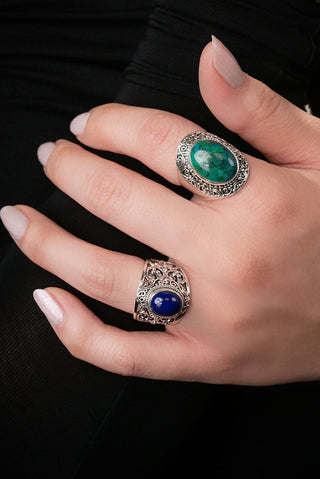 Creation’s Call Ring™ in Lapis - Dinner - only found at SARDA™