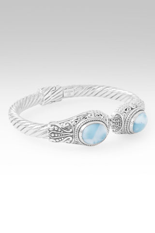 Cup Overflowing Tip - To - Tip Bracelet™ in Larimar - Tip - to - Tip - only found at SARDA™