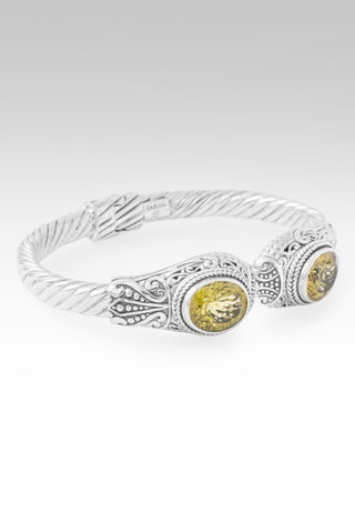 Cup Overflowing Tip - To - Tip Bracelet™ in Olive Quartz - Tip - to - Tip - only found at SARDA™