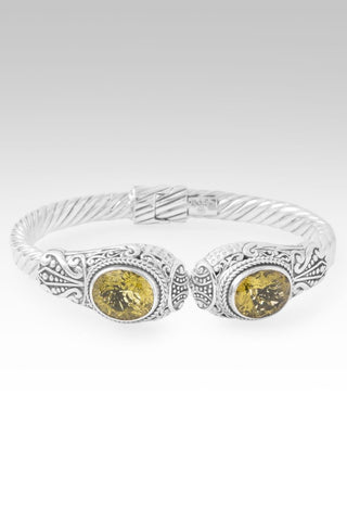 Cup Overflowing Tip - To - Tip Bracelet™ in Olive Quartz - Tip - to - Tip - only found at SARDA™