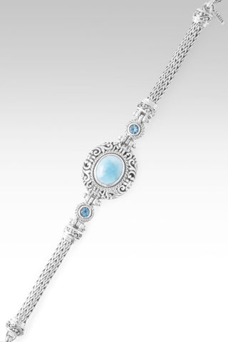 Current of Mercy Bracelet™ in Larimar & Swiss Blue Topaz - Multi Stone - only found at SARDA™