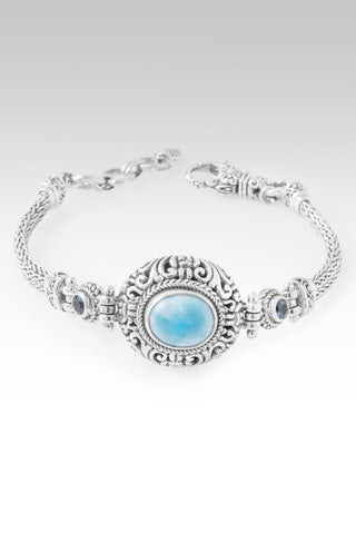 Current of Mercy Bracelet™ in Larimar & Swiss Blue Topaz - Multi Stone - only found at SARDA™