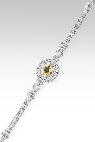 Current of Mercy Bracelet™ in Sunflower Citrine & White Mother of Pearl - Multi Stone - only found at SARDA™