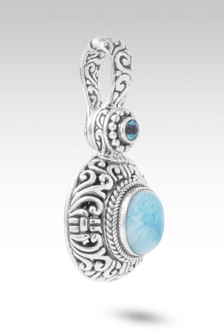 Current of Mercy Pendant™ in Larimar & Swiss Blue Topaz - Multi Stone - only found at SARDA™