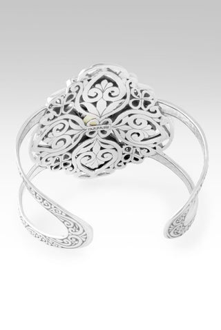 Daily Dose Of Kindness Cuff™ in Sea Green Chalcedony Mother Of Pearl & Mercury Mist™ Mystic Topaz - Cuff - only found at SARDA™