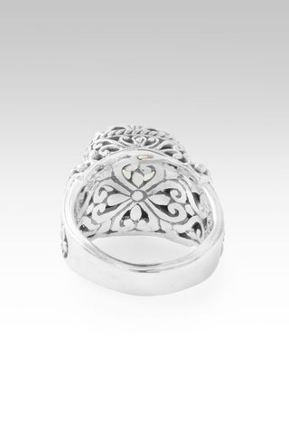 Daily Dose Of Kindness Ring™ in Sea Green Chalcedony Mother Of Pearl - Dinner - only found at SARDA™