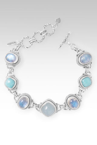 Delightful Moments Bracelet™ in Aquamarine, Amazonite & Rainbow Moonstone - Multi Stone - only found at SARDA™