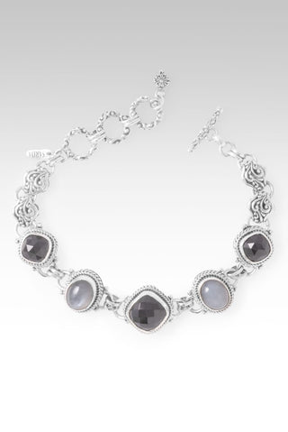 Delightful Moments Bracelet™ in Black Spinel & Grey Moonstone - Multi Stone - only found at SARDA™