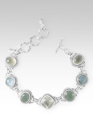 Delightful Moments Bracelet™ in Prehnite, Sea Green Chalcedony Mother of Pearl Quartz & Aventurine - Multi Stone - only found at SARDA™