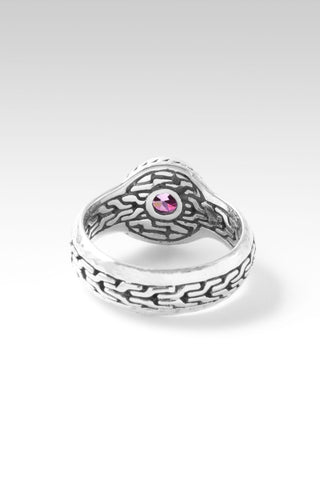 Devoted Ring™ in Pink Moissanite - Dinner - SARDA™
