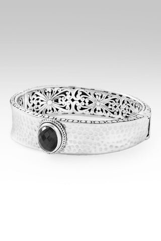 Display of Strength Bangle™ in Black Spinel - Bangle - only found at SARDA™