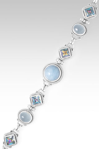 Divine Embrace Bracelet™ in Aquamarine & Unicorn Dreams™ Mystic Topaz - Multi Stone - only found at SARDA™