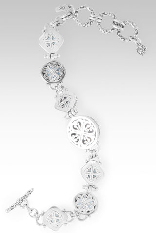 Divine Embrace Bracelet™ in Arctic Blue Topaz, Swiss Blue Topaz & Bali Breeze™ Mystic Topaz - Multi Stone - only found at SARDA™