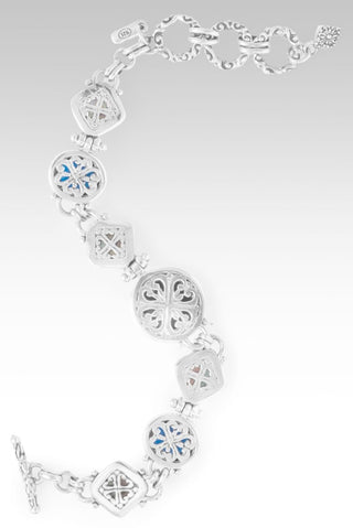 Divine Embrace Bracelet™ in Cat's Eye Neon Apatite, Paraiba Ethiopian Opal & Sheer Luck™ Mystic Topaz - Multi Stone - only found at SARDA™