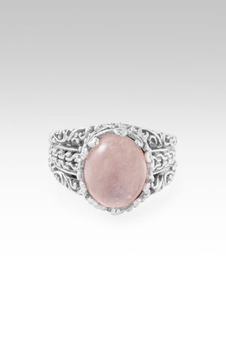 Don't Stop Believing Ring™ in Cor - De - Rose Morganite - Dinner - only found at SARDA™