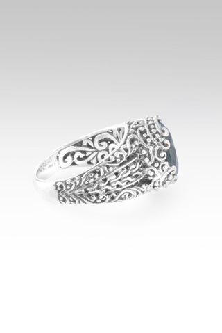 Don't Stop Believing Ring™ in Teal Green Fluorite - Dinner - only found at SARDA™
