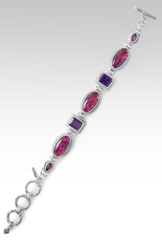 Embellish Bracelet™ in Pink Purple Abalone - Multi Stone - SARDA™