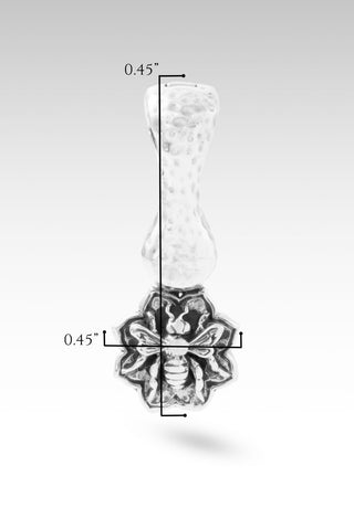 Embrace Forgiveness Pendant™ in Hammered - Magnetic Enhancer Bail - only found at SARDA™