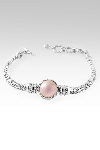 Embrace Hope Bracelet™ in Golden Freshwater Mabe Pearl - Single Stone - only found at SARDA™
