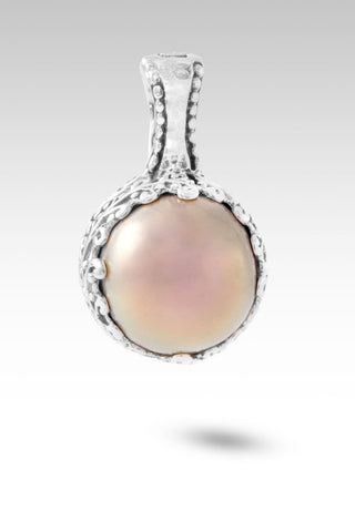 Embrace Hope Pendant™ in Golden Freshwater Mabe Pearl - Single Stone - only found at SARDA™