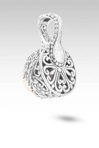 Embrace Hope Pendant™ in Golden Freshwater Mabe Pearl - Single Stone - only found at SARDA™