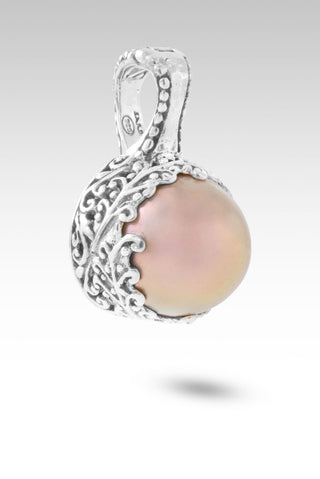 Embrace Hope Pendant™ in Golden Freshwater Mabe Pearl - Single Stone - only found at SARDA™