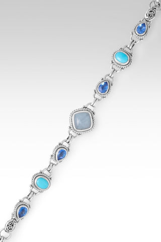 Endless Wonder Bracelet™ in Aquamarine, Sleeping Beauty Turquoise & Royal Bali Blue™ Mystic Topaz - Multi Stone - only found at SARDA™