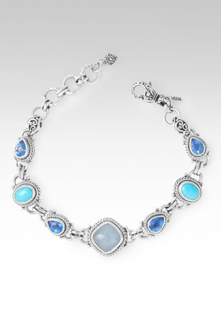 Endless Wonder Bracelet™ in Aquamarine, Sleeping Beauty Turquoise & Royal Bali Blue™ Mystic Topaz - Multi Stone - only found at SARDA™