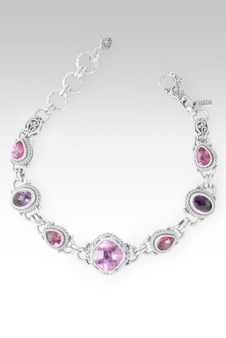 Endless Wonder Bracelet™ in Light Pink Lab Created Sapphire, Amethyst & Pure Pink™ Mystic Topaz - Multi Stone - only found at SARDA™