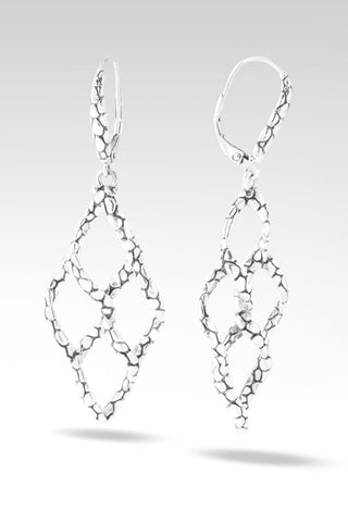 Entwined Moments Earrings™ in Watermark - Lever Back - SARDA™