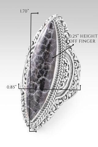 Eternal Encouragement Ring™ in Black Indonesian Coral - Statement - only found at SARDA™