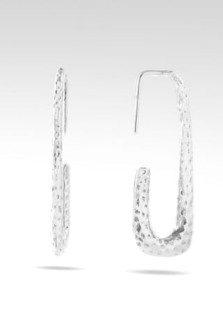 Eternal Life Hoops™ in Hammered - J-Hoops - only found at SARDA™
